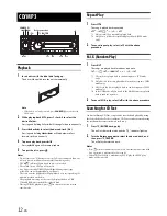 Preview for 42 page of Alpine CDE-134HD Quick Reference Manual