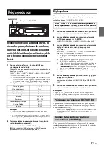 Предварительный просмотр 15 страницы Alpine CDE-136BT (French) Mode D'Emploi