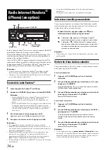 Предварительный просмотр 36 страницы Alpine CDE-136BT (French) Mode D'Emploi