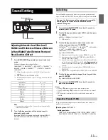 Предварительный просмотр 41 страницы Alpine CDE-140 Quick Reference Manual