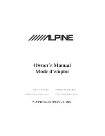 Предварительный просмотр 62 страницы Alpine CDE-140 Quick Reference Manual