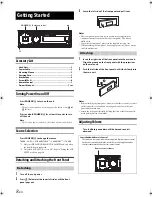 Предварительный просмотр 7 страницы Alpine CDE-140E Owner'S Manual