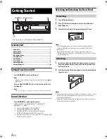 Предварительный просмотр 7 страницы Alpine CDE-143EBT Owner'S Manual