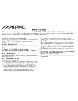 Предварительный просмотр 43 страницы Alpine CDE-147BT Quick Reference Manual