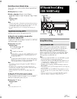 Preview for 25 page of Alpine CDE-148EBT Operating Instructions Manual