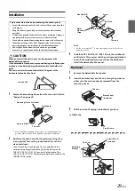 Предварительный просмотр 29 страницы Alpine CDE-150 Owner'S Manual