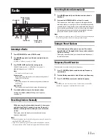 Предварительный просмотр 11 страницы Alpine CDE-153BT Owner'S Manual