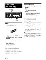 Предварительный просмотр 12 страницы Alpine CDE-153BT Owner'S Manual