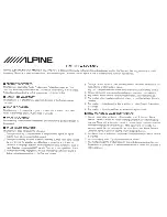 Предварительный просмотр 99 страницы Alpine CDE-153BT Owner'S Manual