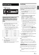 Предварительный просмотр 15 страницы Alpine CDE-154BT Operating Instructions Manual