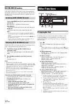 Предварительный просмотр 18 страницы Alpine CDE-154BT Operating Instructions Manual