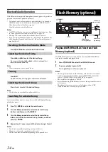 Предварительный просмотр 34 страницы Alpine CDE-163BT Owner'S Manual