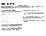 Предварительный просмотр 103 страницы Alpine CDE-163BT Owner'S Manual