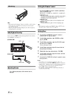 Preview for 10 page of Alpine CDE-164BT Owner'S Manual