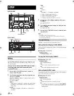 Предварительный просмотр 24 страницы Alpine CDE-164EBT Operating Instructions Manual