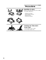 Предварительный просмотр 8 страницы Alpine CDE-7831E Owner'S Manual