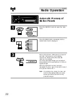 Предварительный просмотр 22 страницы Alpine CDE-7831E Owner'S Manual