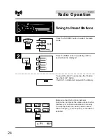 Предварительный просмотр 24 страницы Alpine CDE-7831E Owner'S Manual