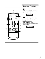 Предварительный просмотр 31 страницы Alpine CDE-7831E Owner'S Manual