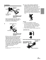 Предварительный просмотр 19 страницы Alpine CDE-7853R Owner'S Manual