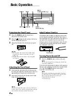 Предварительный просмотр 6 страницы Alpine CDE-7856 Owner'S Manual