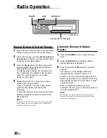 Предварительный просмотр 12 страницы Alpine CDE-7856 Owner'S Manual