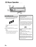 Preview for 14 page of Alpine CDE-7860R Owner'S Manual