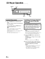 Preview for 16 page of Alpine CDE-7860R Owner'S Manual