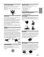 Предварительный просмотр 5 страницы Alpine CDE-7871E Owner'S Manual