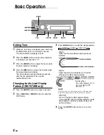 Preview for 10 page of Alpine CDE-7871E Owner'S Manual