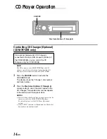 Preview for 16 page of Alpine CDE-7871E Owner'S Manual