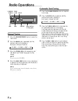 Предварительный просмотр 9 страницы Alpine CDE-9821R Owner'S Manual