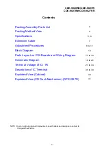 Preview for 3 page of Alpine CDE- 9828RB Service Manual