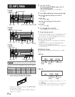 Предварительный просмотр 9 страницы Alpine CDE-9841 Owner'S Manual