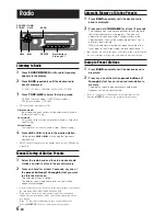 Предварительный просмотр 7 страницы Alpine CDE-9841R Owner'S Manual