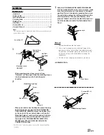 Preview for 22 page of Alpine CDE-9846R Owner'S Manual