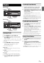 Preview for 9 page of Alpine CDE-9872R Owner'S Manual