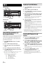 Preview for 10 page of Alpine CDE-9872R Owner'S Manual