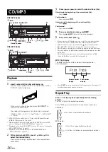 Preview for 12 page of Alpine CDE-9872R Owner'S Manual