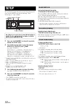 Предварительный просмотр 20 страницы Alpine CDE-9880R Owner'S Manual