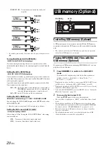 Предварительный просмотр 22 страницы Alpine CDE-9880R Owner'S Manual