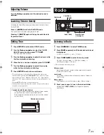 Preview for 9 page of Alpine CDE-9881 Owner'S Manual