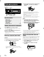 Предварительный просмотр 8 страницы Alpine CDE-9881L Owner'S Manual