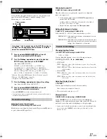 Предварительный просмотр 18 страницы Alpine CDE-9881R Owner'S Manual