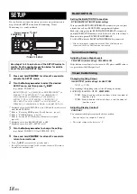 Предварительный просмотр 20 страницы Alpine CDE-9882RSi Owner'S Manual