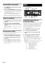 Preview for 10 page of Alpine CDE-9886R Owner'S Manual