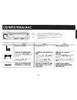 Предварительный просмотр 11 страницы Alpine CDE-HD137BT Quick Reference Manual