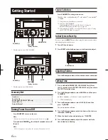 Preview for 8 page of Alpine CDE-W233E Owner'S Manual