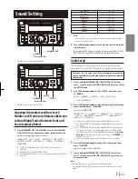 Preview for 13 page of Alpine CDE-W233E Owner'S Manual