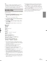 Preview for 17 page of Alpine CDE-W233E Owner'S Manual